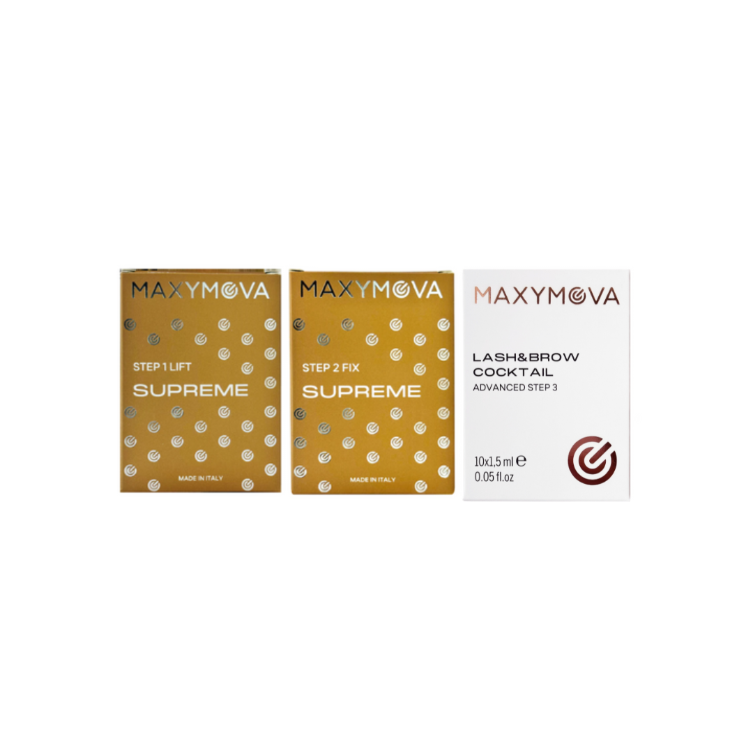 Maxymova - Supreme Lamination & Lash Lift Kit (SACHETS - Step 1, Step 2 & Cocktail)